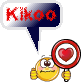 Kikoo affiche smilie coeur